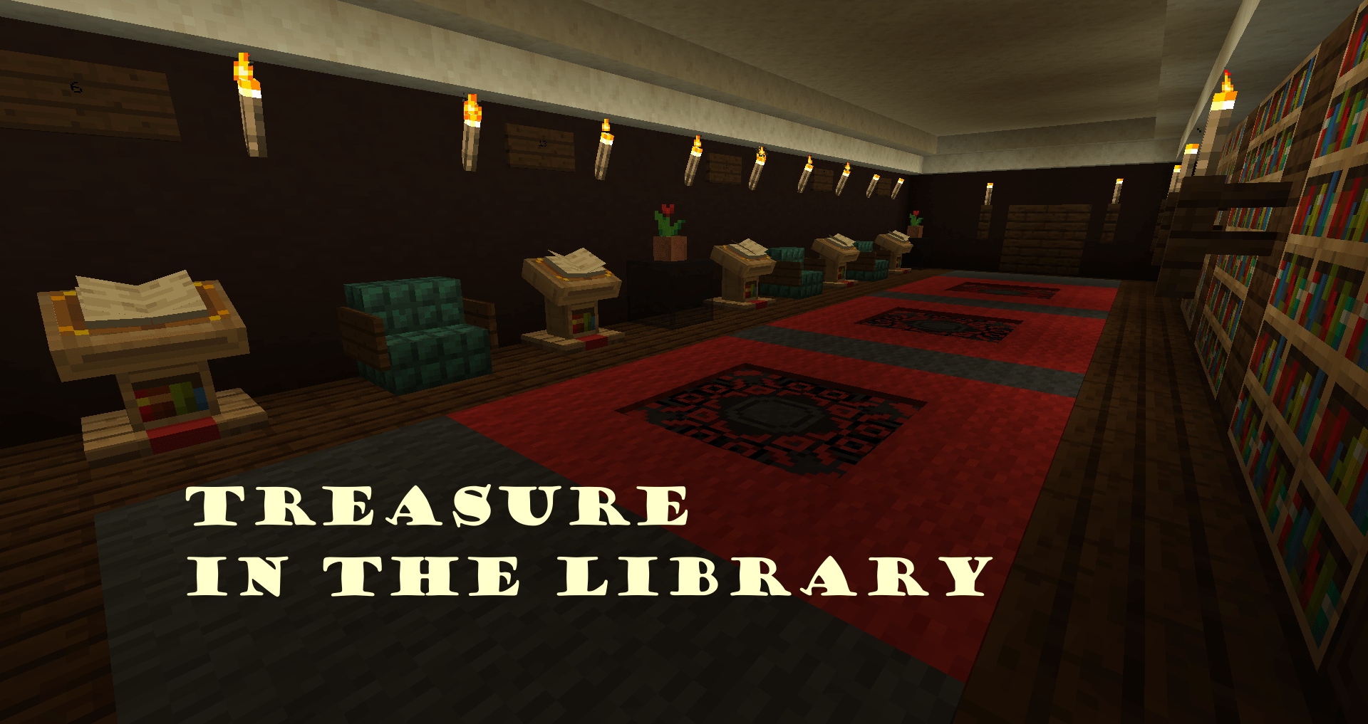 Download Treasure in the Library for Minecraft 1.15.2