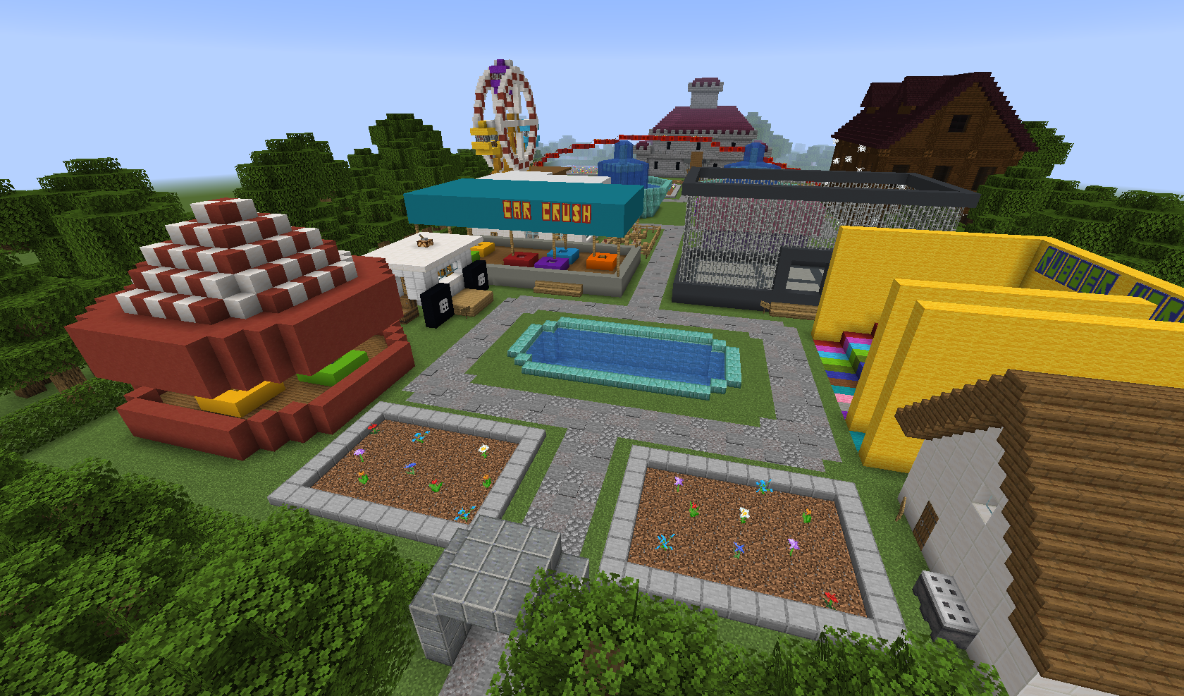 Download The Darkskulls: 1 - Dark Side of the Theme Park for Minecraft 1.16.5