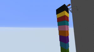 Download Rainbow Parkour (Dropper) for Minecraft 1.12.2