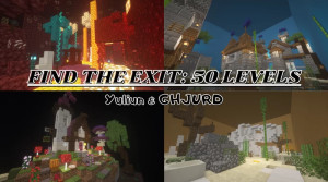 Download Find The Exit: 50 LEVELS 1.1 for Minecraft 1.16.1