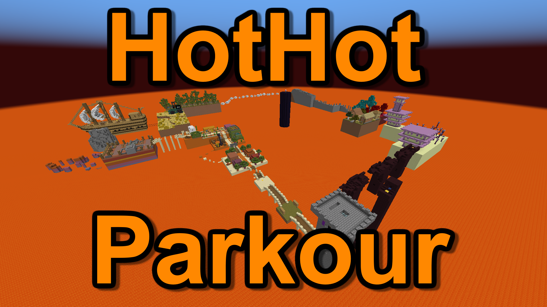 Download HotHot Parkour 1.0 for Minecraft 1.19.2