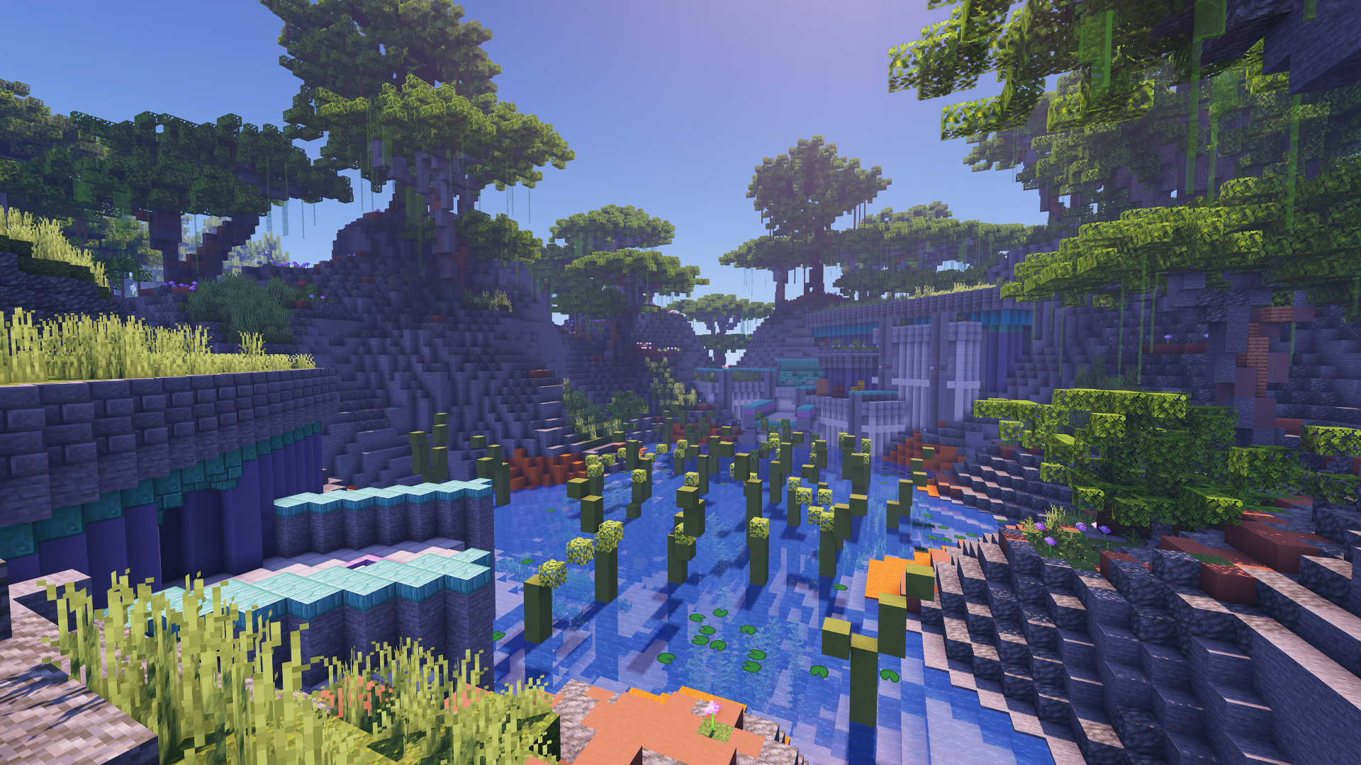 Download Glenwood Parkour 1.0 for Minecraft 1.19.2