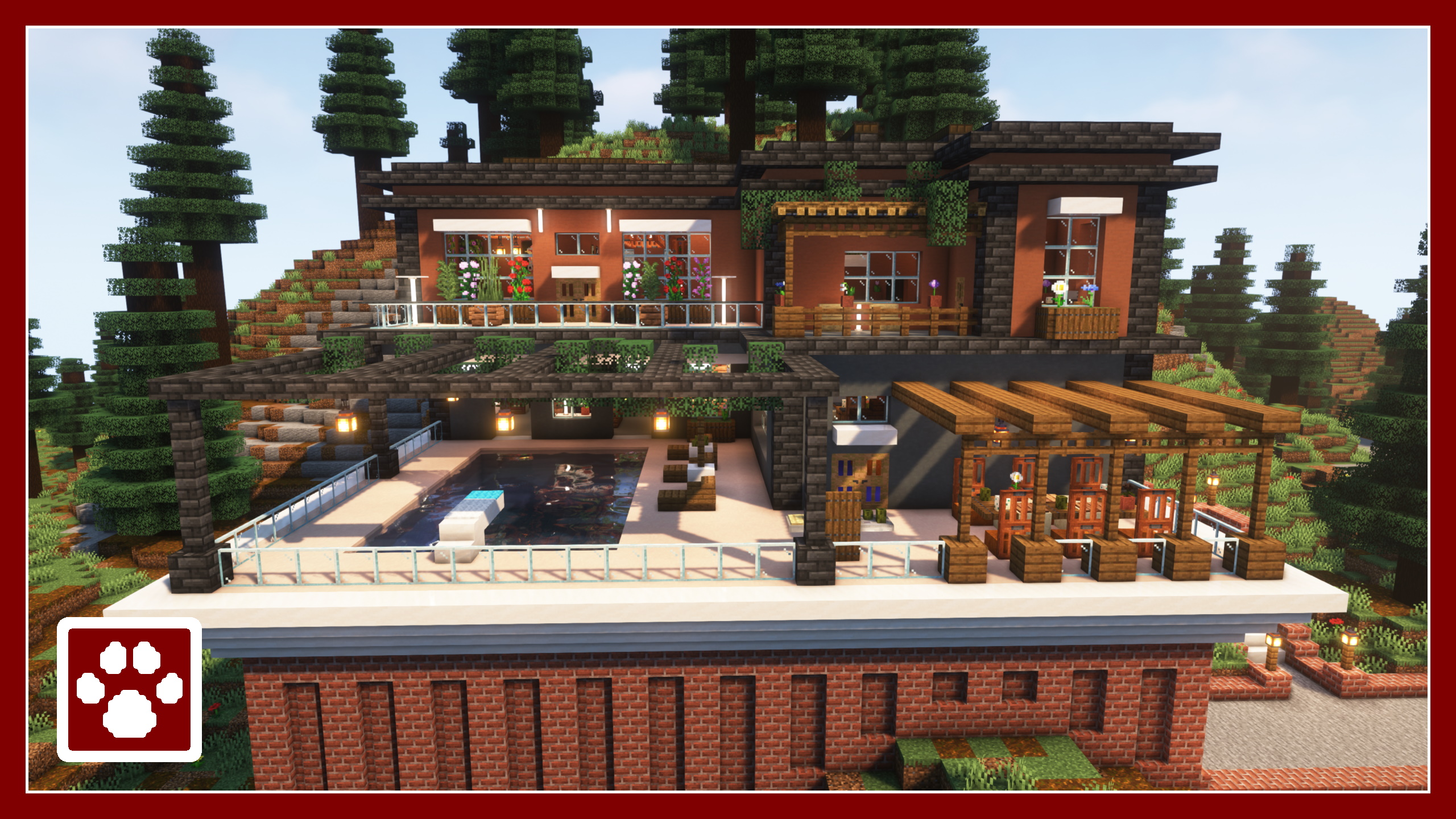 Download A Modern House #13 1.0 for Minecraft 1.18.2