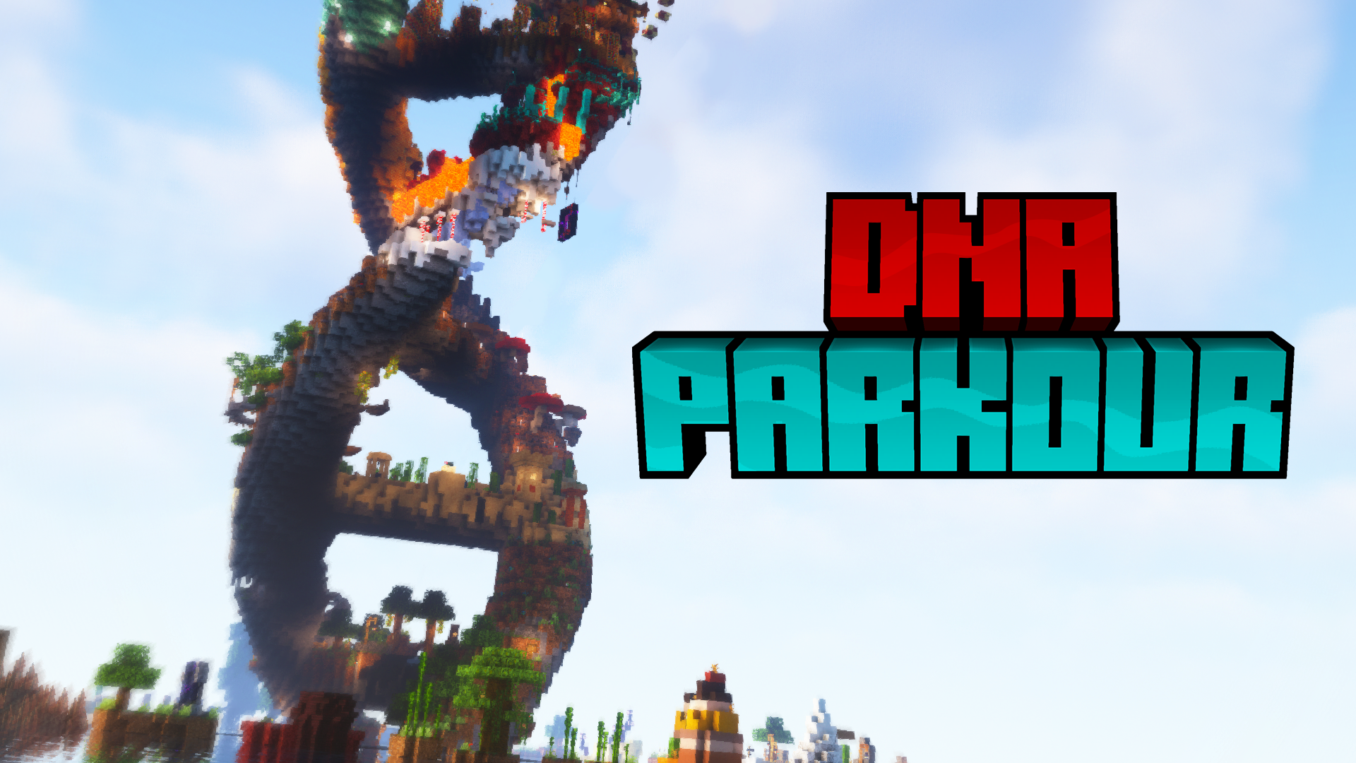 Download DNA Parkour 1.0 for Minecraft 1.19