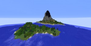 Download Volcano Survival Island for Minecraft 1.12.2