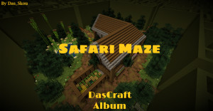 Download Safari Maze 1.0 for Minecraft 1.19