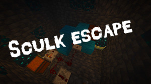 Download Sculk Escape 1.0 for Minecraft 1.19