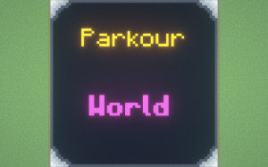 Download Parkour World 1.0 for Minecraft 1.18.1