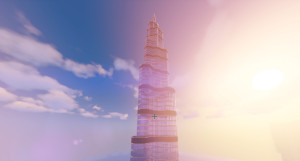 Download Huge Burj Khalifa 1.0 for Minecraft 1.18.2