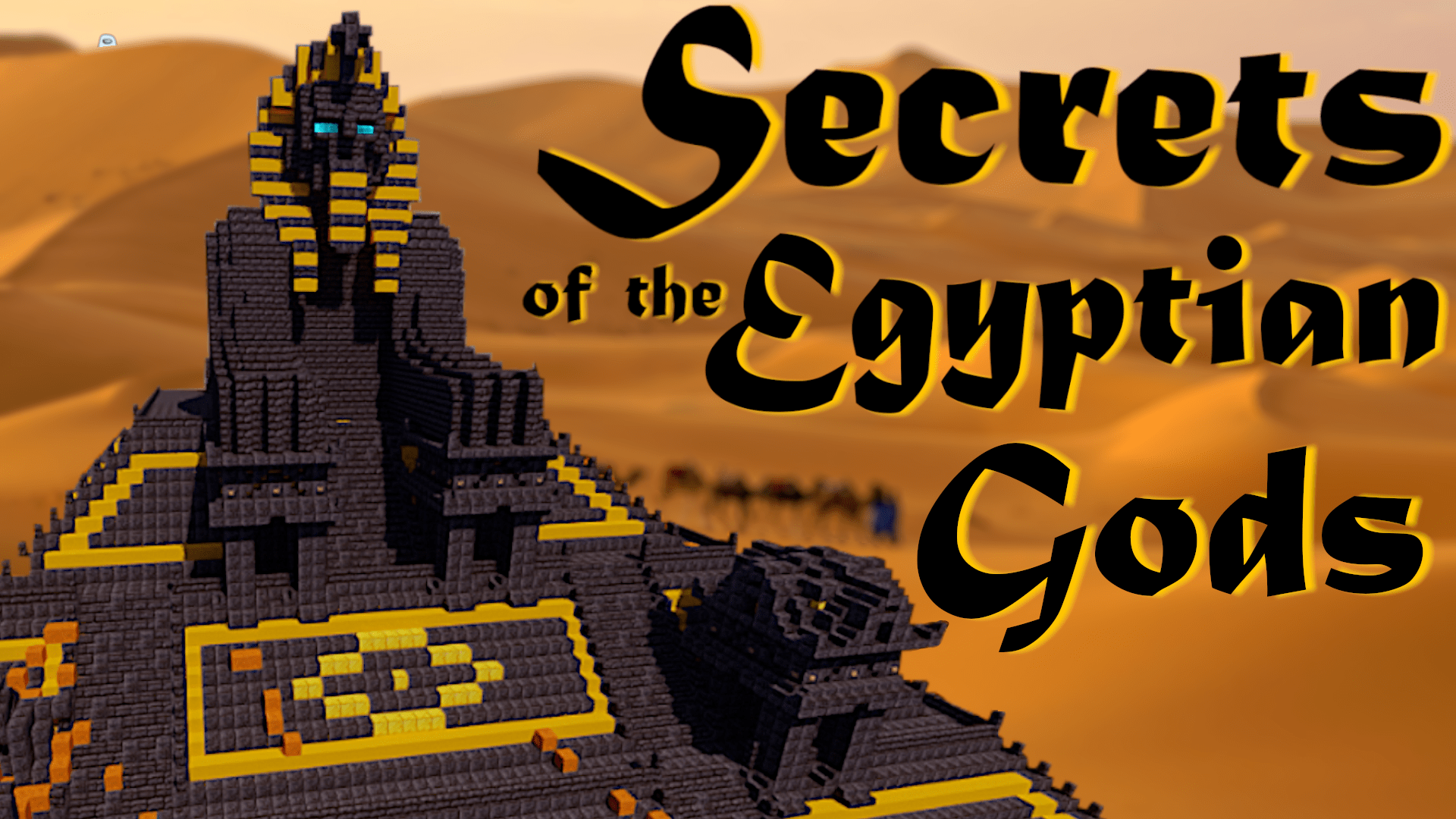 Download Secrets of the Egyptian Gods 1.1 for Minecraft 1.18.2
