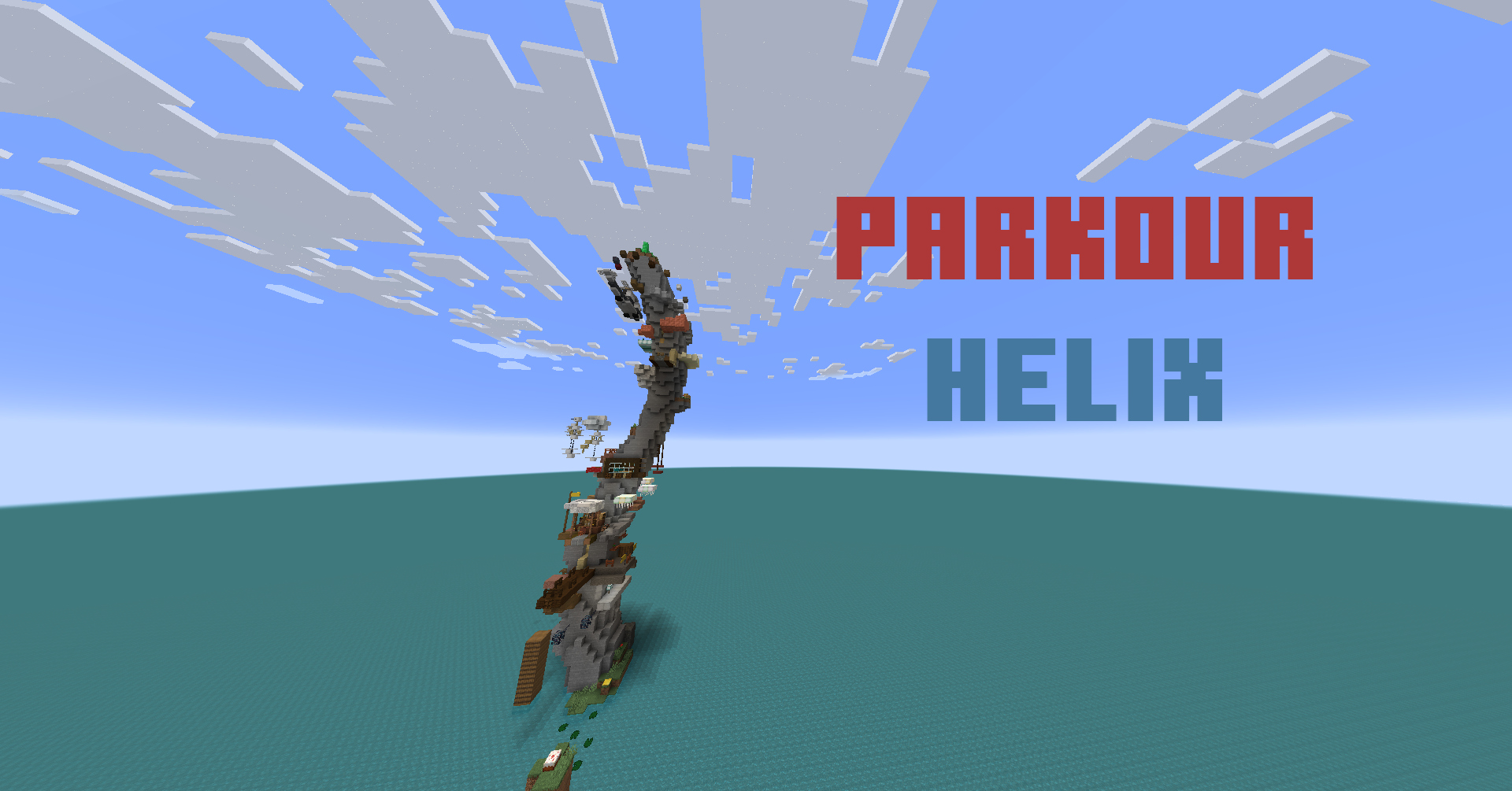 Download Helix Parkour 1.0.1 for Minecraft 1.19.3
