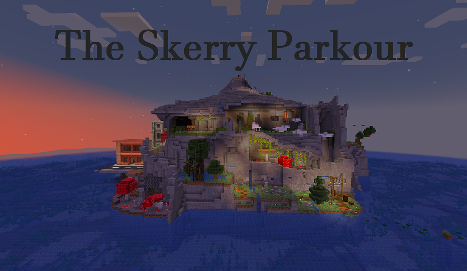 Download The Skerry Parkour 1.0 for Minecraft 1.20.2