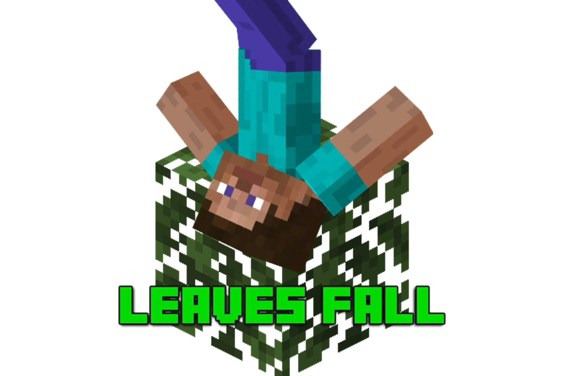 Download LEAVES FALL 1.0 for Minecraft 1.20