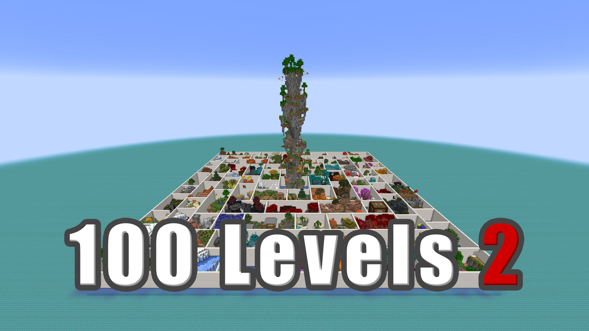 Download 100 Levels 2 1.0 for Minecraft 1.20.1