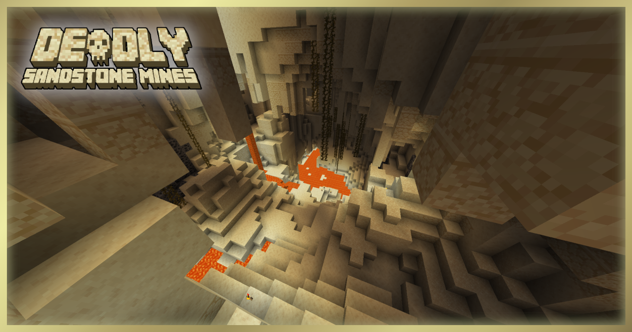 Download Deadly Sandstone Mines 1.0 for Minecraft 1.20.1