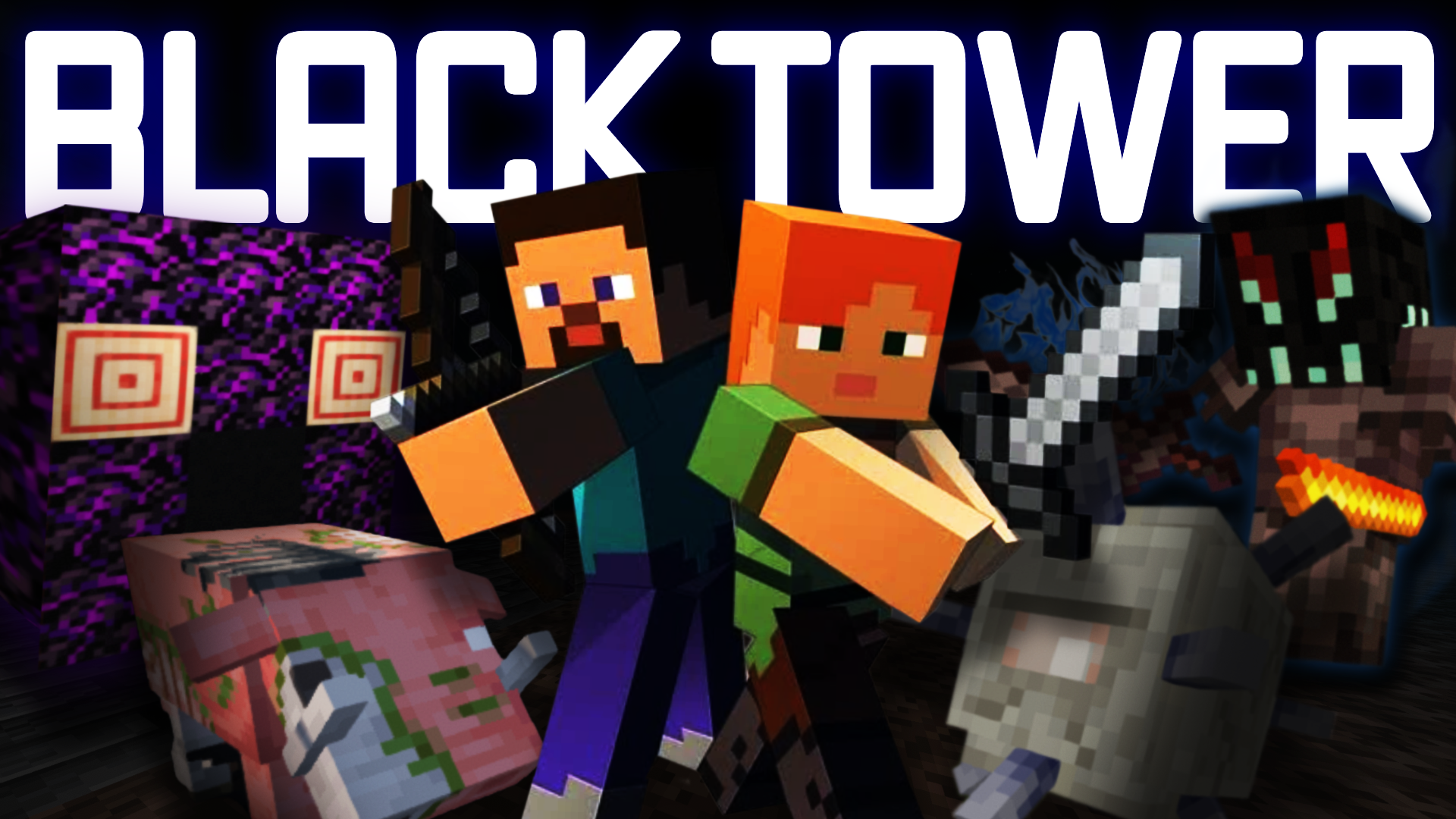 Download Black Tower 1.2 for Minecraft 1.20.1