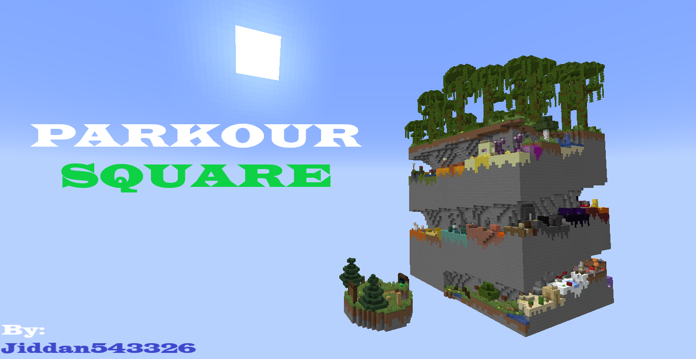 Download Parkour Square 1.0 for Minecraft 1.19.2
