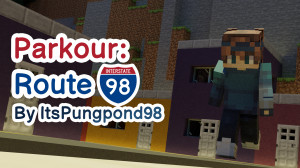 Download Parkour: Route 98 1.1 for Minecraft 1.19.3