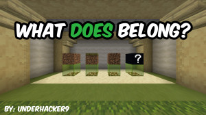 Download What "DOES" Belong 1.0 for Minecraft 1.20.2