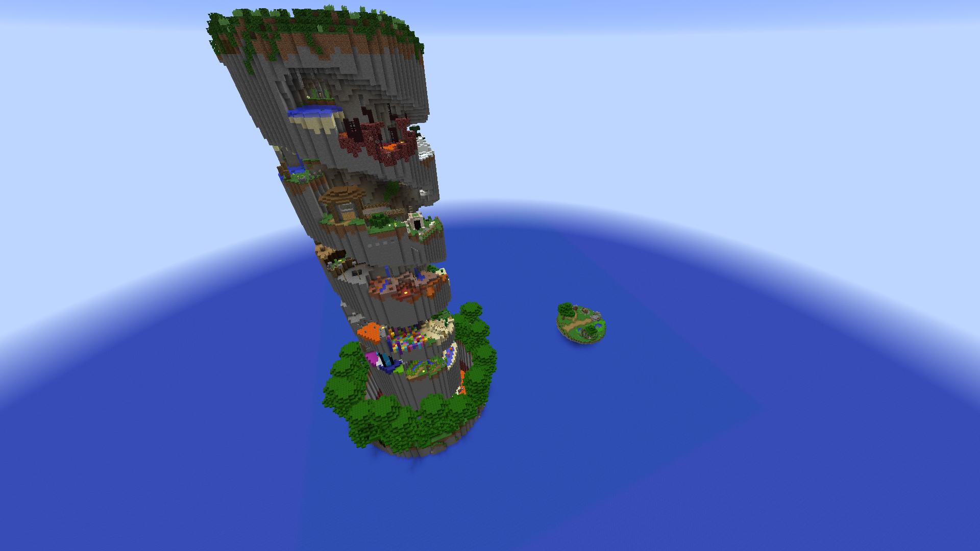 Mapa De Parkour Minecraft