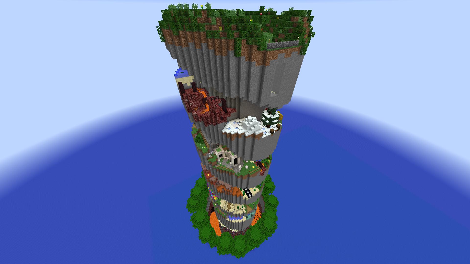 Download Parkour Spiral 2 17 Mb Map For Minecraft