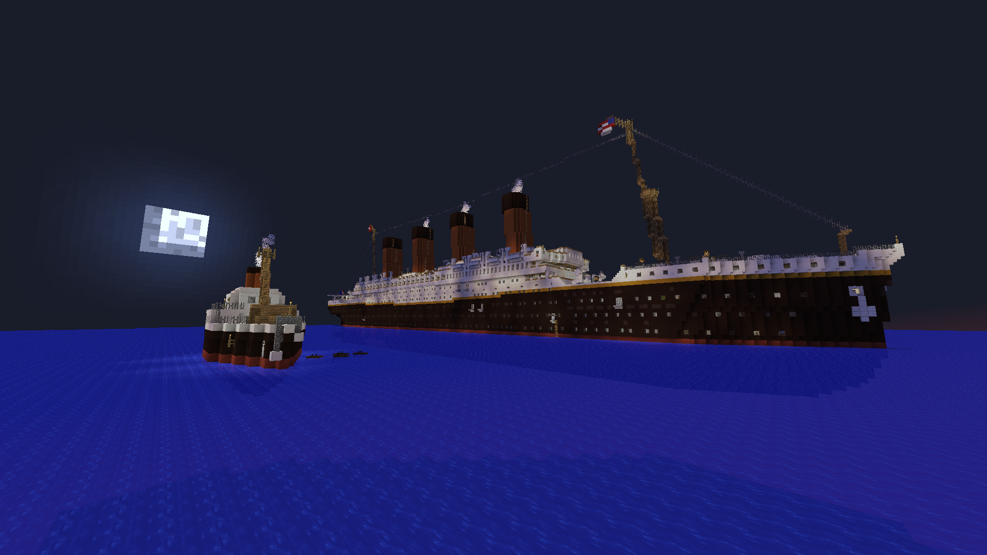 Download Titanic 1 Mb Map For Minecraft