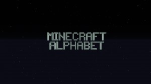 Download Minecraft Alphabet for Minecraft 1.12