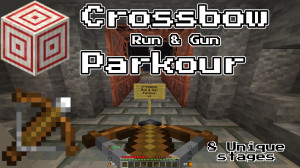 Download Crossbow Run & Gun Parkour for Minecraft 1.21