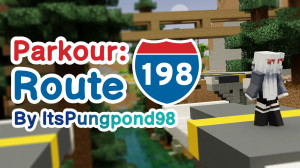 Download Parkour: Route 198 for Minecraft 1.21.11