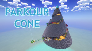 Download Parkour Cone for Minecraft 1.21.7