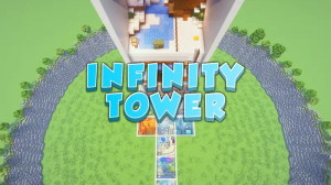Download Infinity Tower Parkour for Minecraft 1.21.4