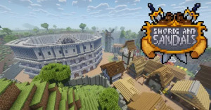 Download Swords and Sandals II for Minecraft 1.21.10